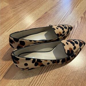 Cole Haan Dellora Skimmer Ocelot Haircalf Print 11 B (M). Gently used.